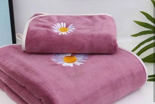 ست حوله استخری و حوله دستی بابونه